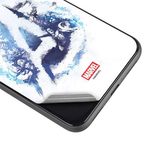 Marvel Avengers Blue Logo Google Pixel 4 XL Skin